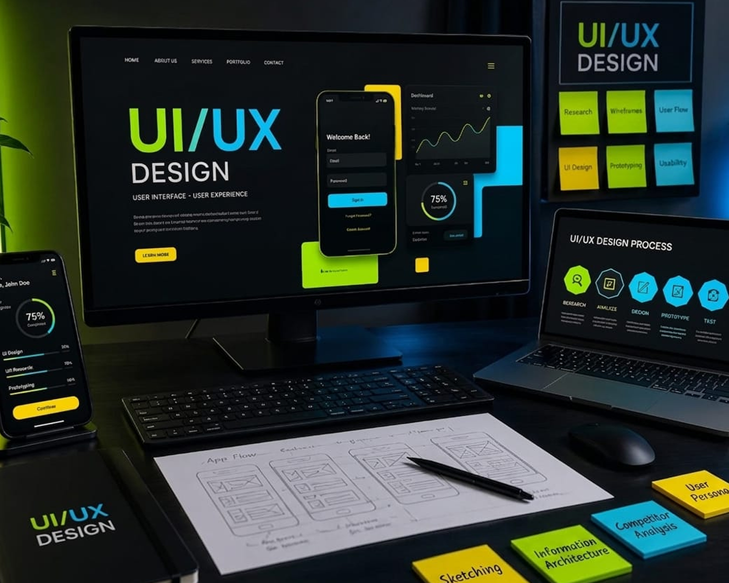 UI/UX Design process